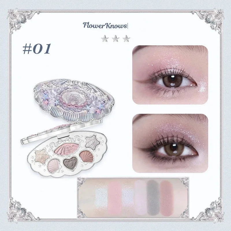 2025 Eyeshadow Palette - Highly Pigmented, Long-Lasting Vegan Formula with Shimmer, Matte, and Glitter Shades, Cruelty-Free