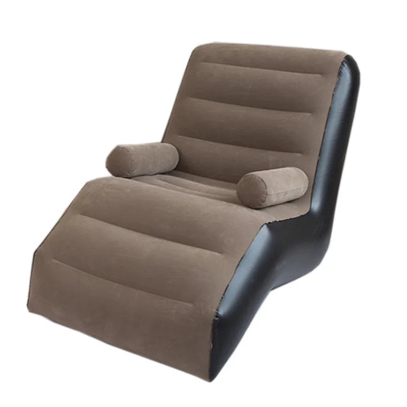 2025 Living Room S Shape Inflatable Sofa Chair Cheap Single Designer Sofa Lazy Divano Home Furniture
