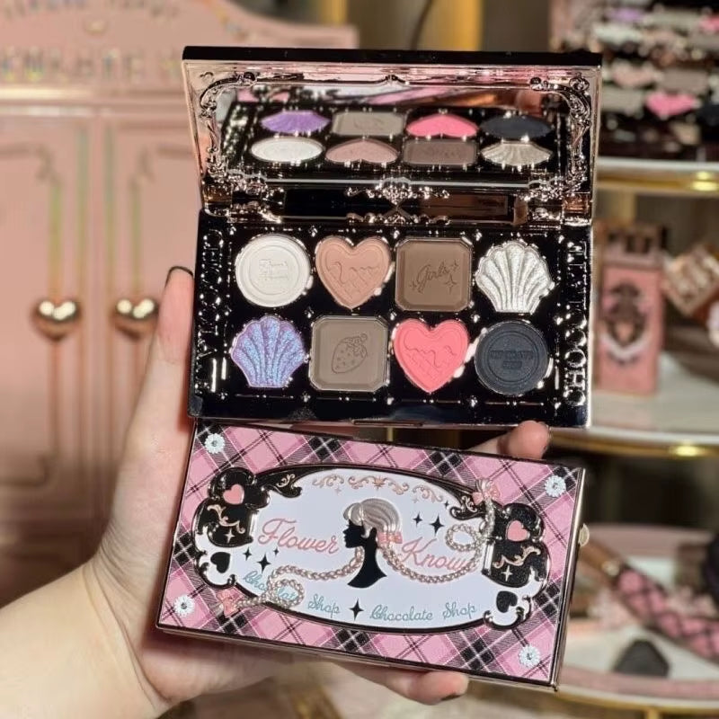 2025 Eyeshadow Palette - Highly Pigmented, Long-Lasting Vegan Formula with Shimmer, Matte, and Glitter Shades, Cruelty-Free