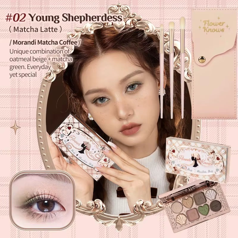 2025 Eyeshadow Palette - Highly Pigmented, Long-Lasting Vegan Formula with Shimmer, Matte, and Glitter Shades, Cruelty-Free