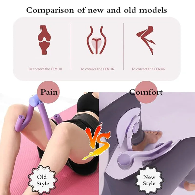 Pelvic Floor Muscle Trainer Leg Trainer Pelvic Floor Muscle Repair Using Hip Curling Training Leg Clamp Muscle Training