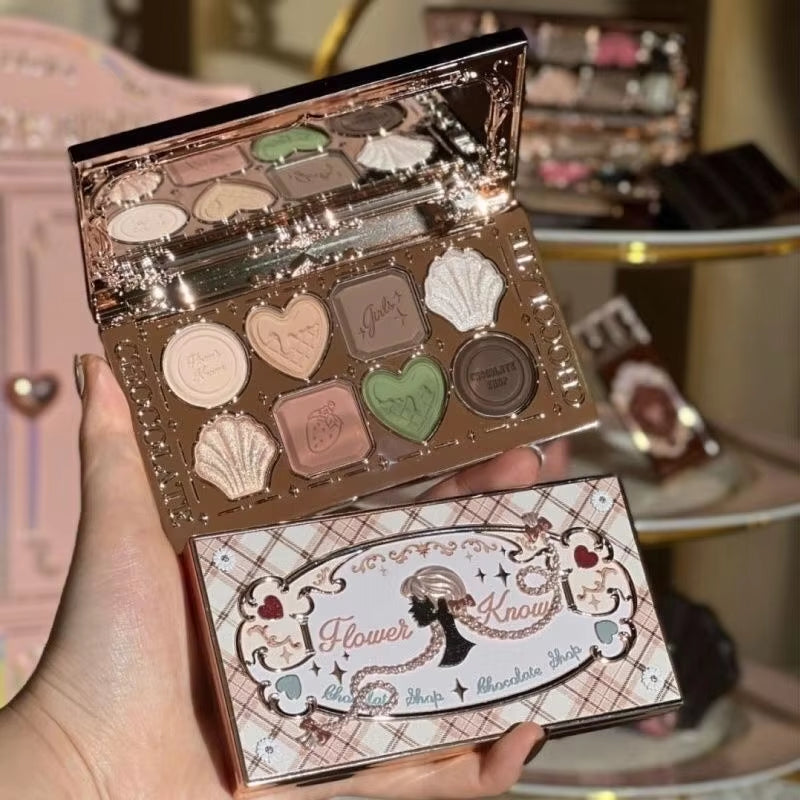 2025 Eyeshadow Palette - Highly Pigmented, Long-Lasting Vegan Formula with Shimmer, Matte, and Glitter Shades, Cruelty-Free