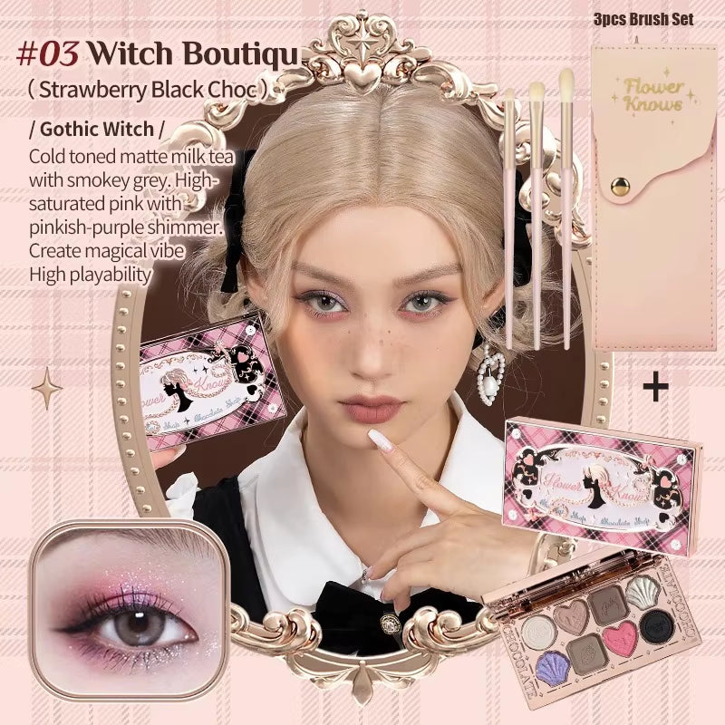 2025 Eyeshadow Palette - Highly Pigmented, Long-Lasting Vegan Formula with Shimmer, Matte, and Glitter Shades, Cruelty-Free