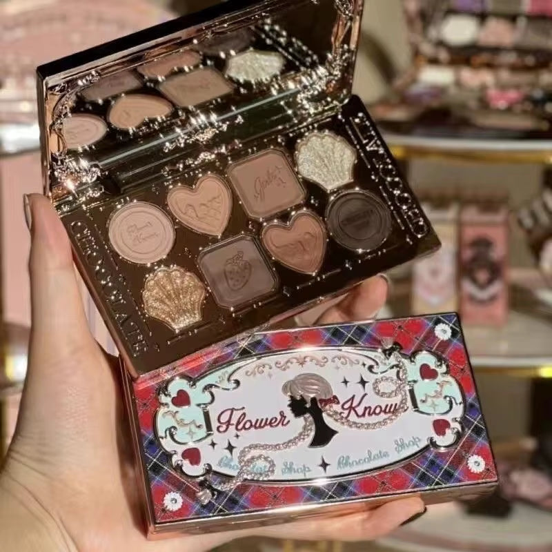 2025 Eyeshadow Palette - Highly Pigmented, Long-Lasting Vegan Formula with Shimmer, Matte, and Glitter Shades, Cruelty-Free