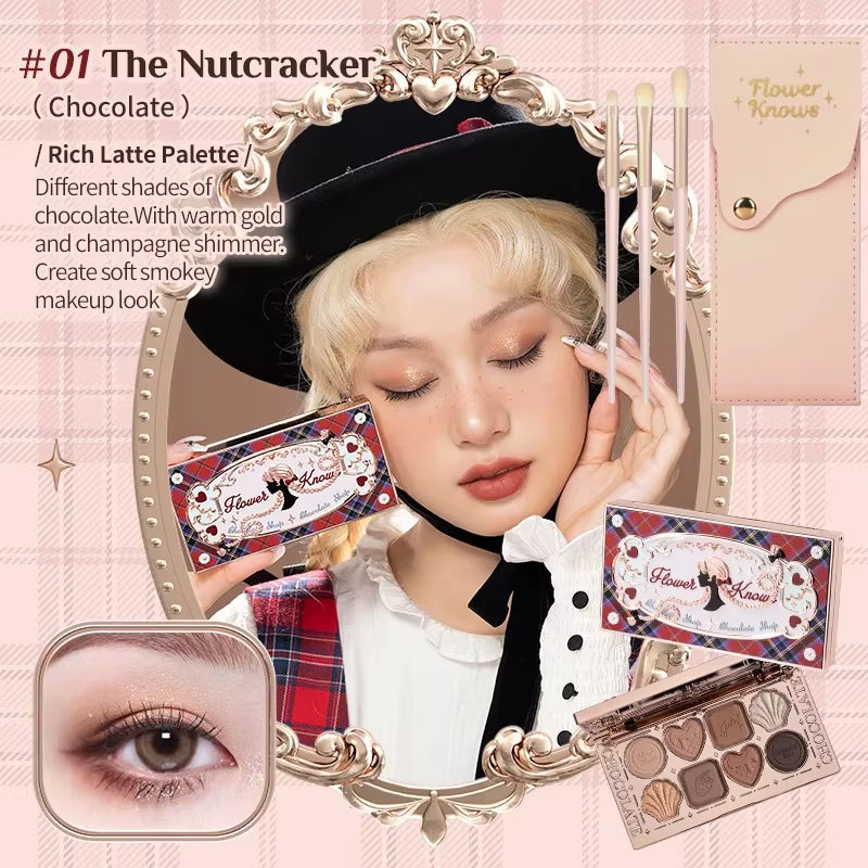 2025 Eyeshadow Palette - Highly Pigmented, Long-Lasting Vegan Formula with Shimmer, Matte, and Glitter Shades, Cruelty-Free