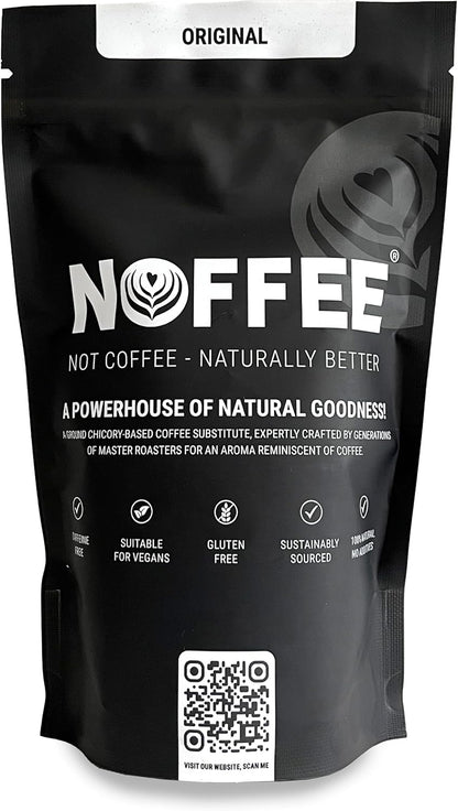 2026 Chicory Coffee Alternative 200G – Caffeine Free Coffee Substitute - Gluten Free, Vegan Chicory Root Drink – Medium to Dark Blend Ground for Versatile Brewing