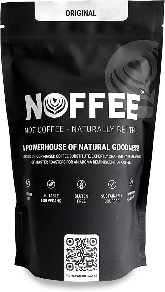 2026 Chicory Coffee Alternative 200G – Caffeine Free Coffee Substitute - Gluten Free, Vegan Chicory Root Drink – Medium to Dark Blend Ground for Versatile Brewing
