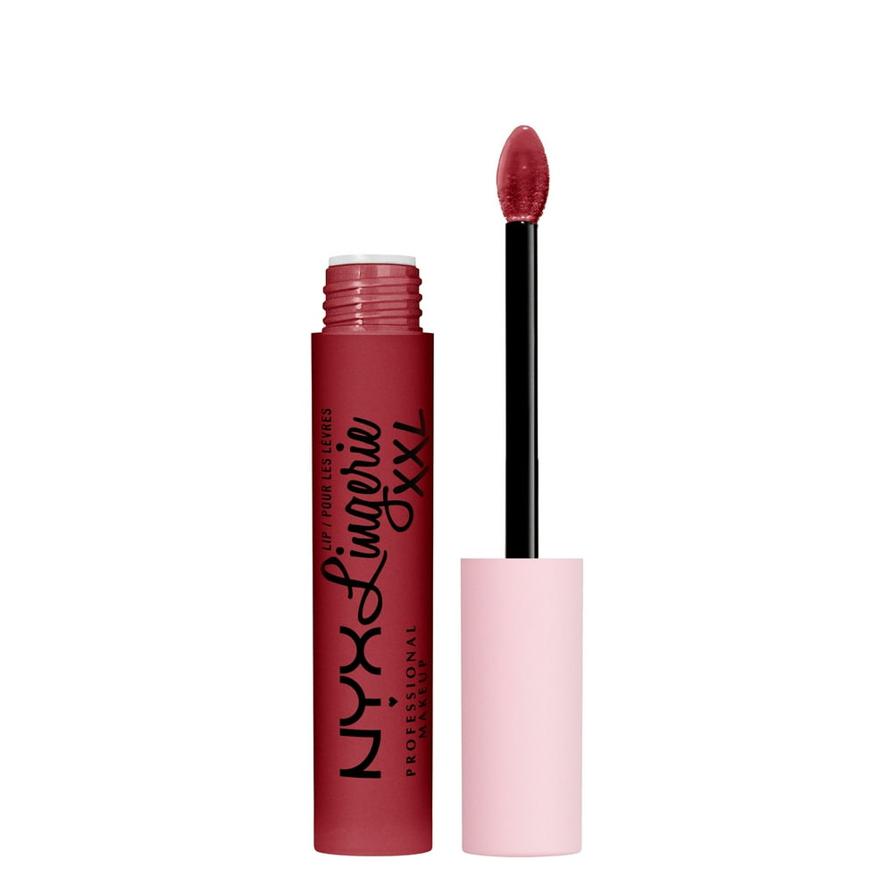 Lip Lingerie XXL Liquid Lipstick, Bust Ed, 0.13 Fl. Oz. vegan