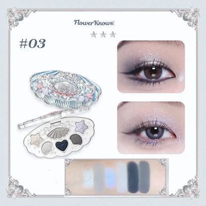 2025 Eyeshadow Palette - Highly Pigmented, Long-Lasting Vegan Formula with Shimmer, Matte, and Glitter Shades, Cruelty-Free