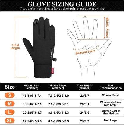 "Stay Warm and Connected on Winter Adventures with our Unisex Touch Screen Gloves - Lightweight, Good for Outdoor Activities"