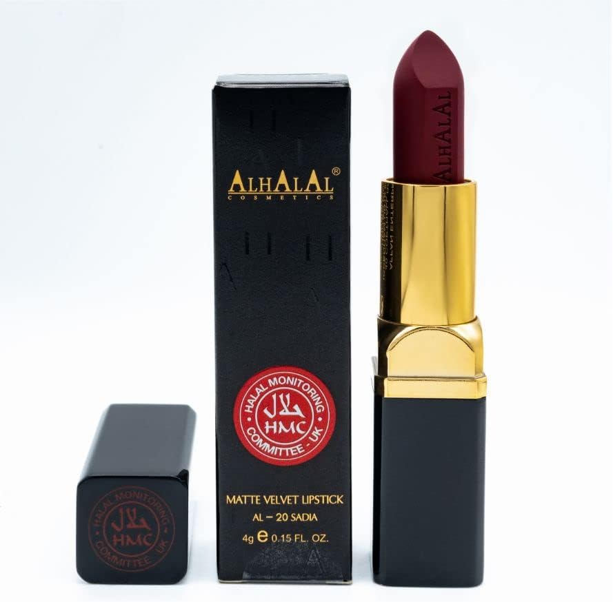 Halal MATTE VELVET LIPSTICK Long Lasting up to 16H Vegan and Cruelty-Free (AL-20-SADIA)