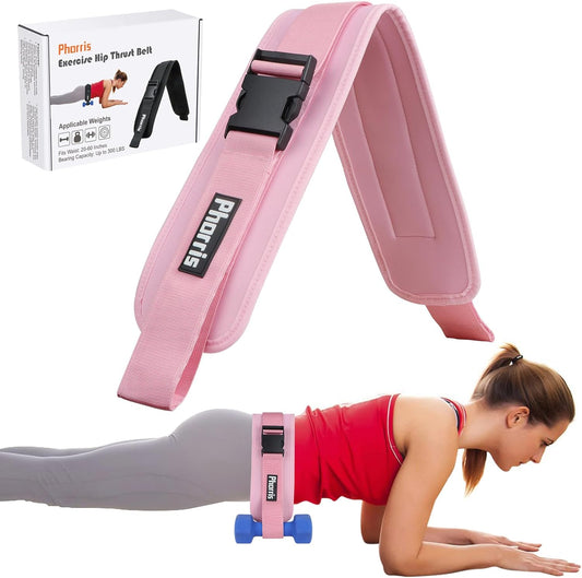 "Ultimate Hip Thrust Belt: Boost Your Booty Gains with Ease and Comfort! Perfect for Gym and Home Workouts. Say Goodbye to Slipping and Discomfort!"
