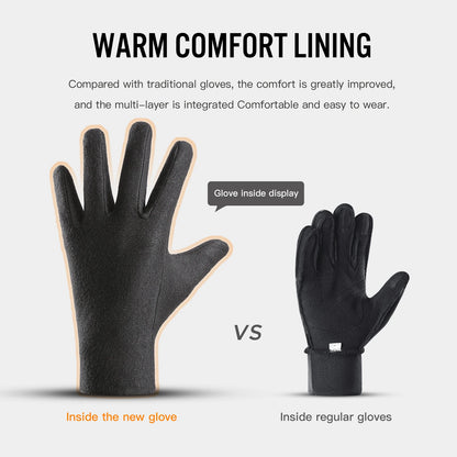 Professional Title: "Premium Waterproof Rechargeable Heated Gloves for Winter Sports and Outdoor Activities"